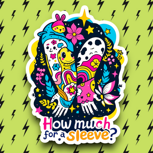How Much Sticker | Frankenskins