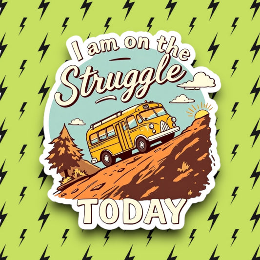 Struggle Bus Sticker | Frankenskins