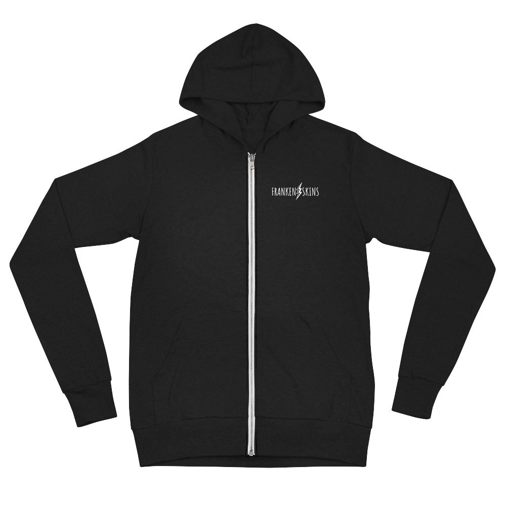 Zip Up Hoodie | Frankenskins – Frankenskins Tattoo Practice Skin